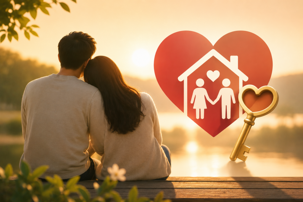 Niềm tin vợ chồng là chìa khóa giúp xây dựng hôn nhân bền vững và hạnh phúc gia đình lâu dài.
