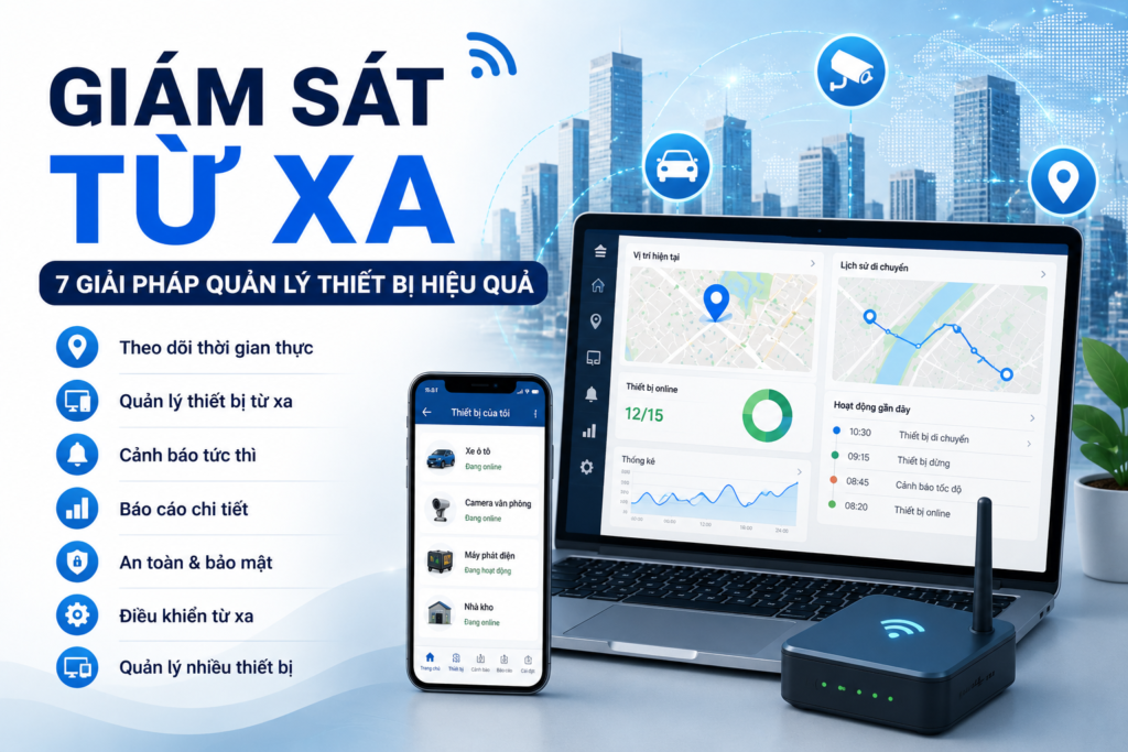 Giám Sát Từ Xa 7 Lợi Ích Thiết Thực