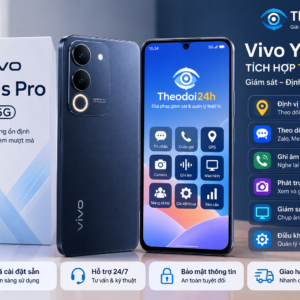 Vivo Y19s Pro tích hợp TheoDoi24h hỗ trợ theo dõi GPS, cuộc gọi, tin nhắn và điều khiển thiết bị từ xa.